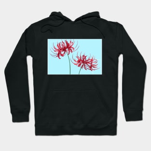 Red Spider Lily Lycoris Recoil Anime Fanart Lycoris Radiata Death Flower In Anime Gift Hoodie